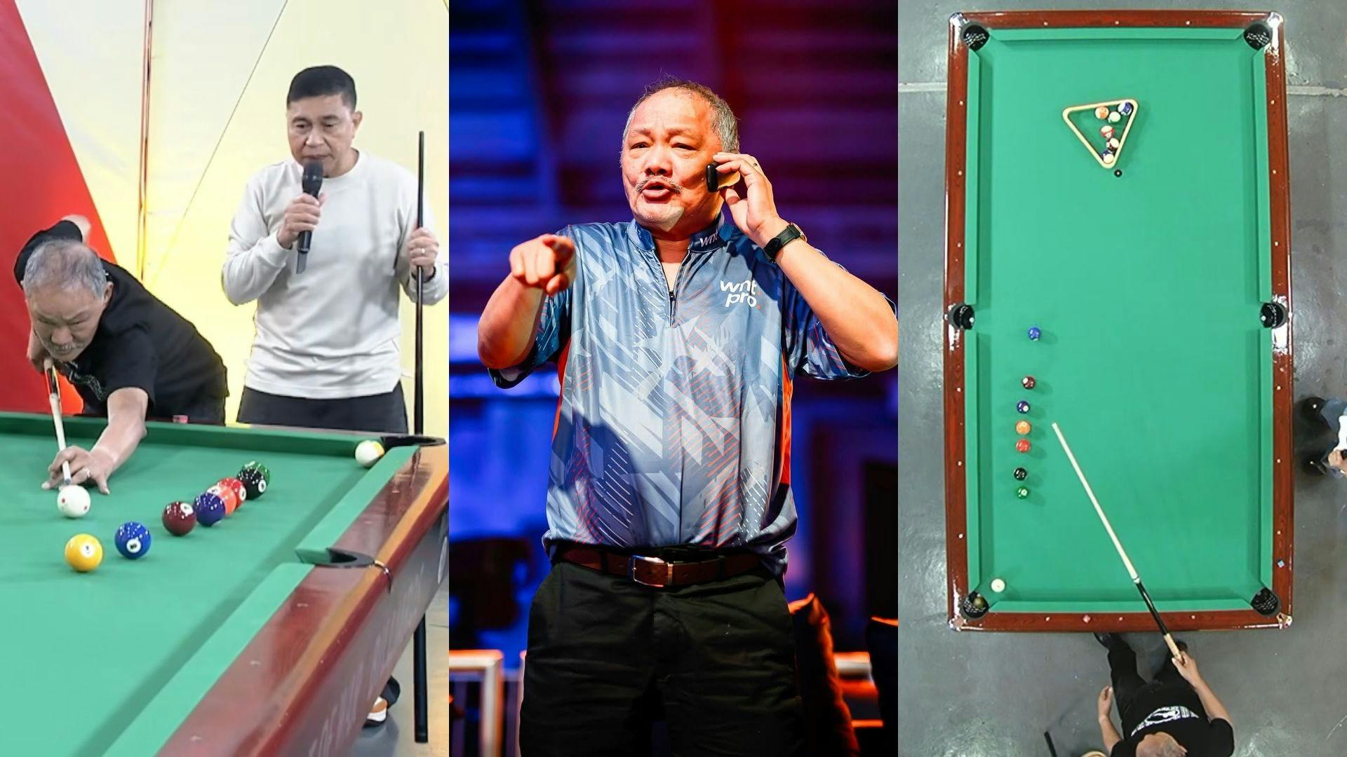 Efren ‘Bata’ Reyes shows off signature billiards magic in Eat Bulaga appearance